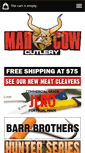 Mobile Screenshot of madcowcutlery.com